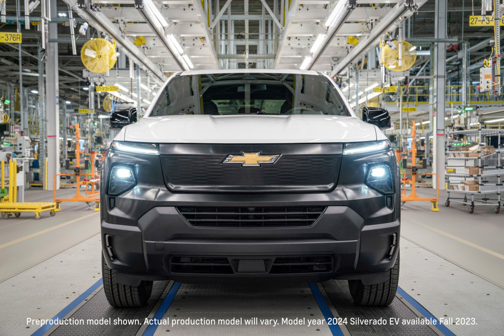 2024 Chevrolet Silverado EV Work Truck prototype