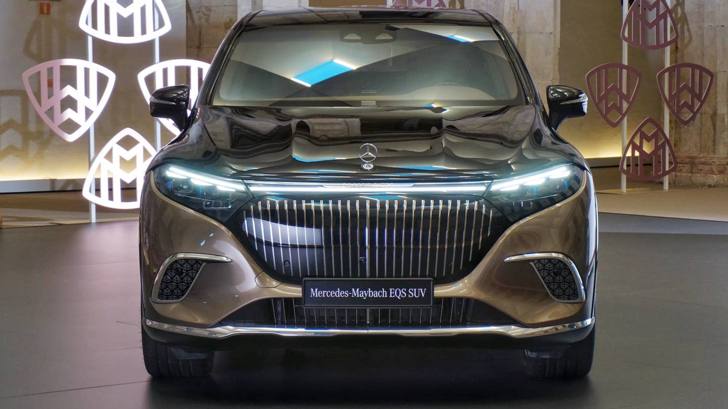 The New Mercedes-Maybach EQS Electric SUV Won’t Bounce Anymore