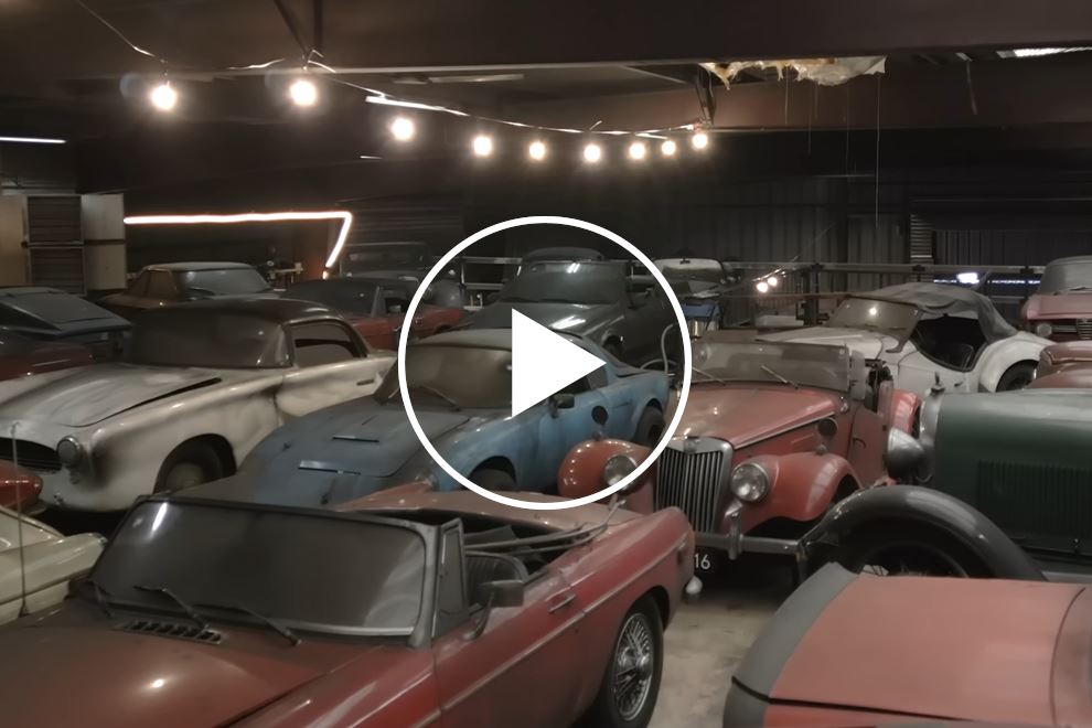 Someone Found Over 200 Classic Cars Sitting In A Church