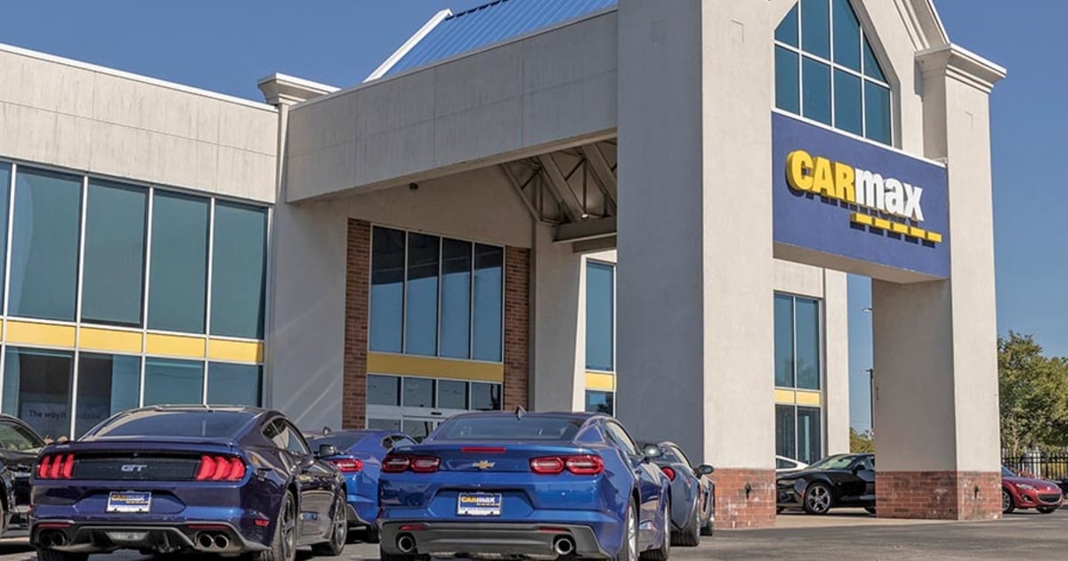 CarMax offers its customers financing info at the start