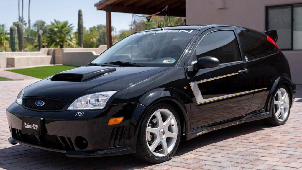 Score This 2005 Ford Focus Saleen N20 With a 75-HP Shot of Nitrous