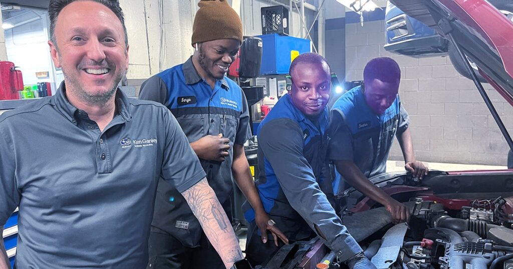 Recruiting new auto technicians far and wide