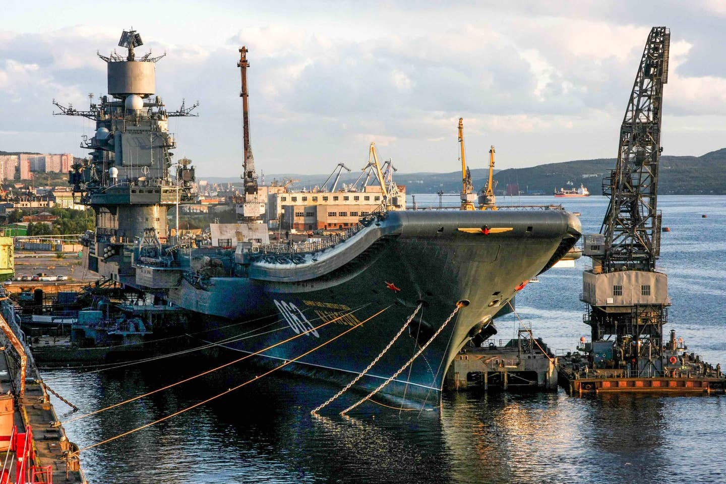 Russia’s Accident-Prone Aircraft Carrier Has No Crew