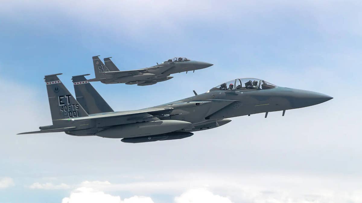 Air Force Announces F-15EXs Are Headed To Two New Bases