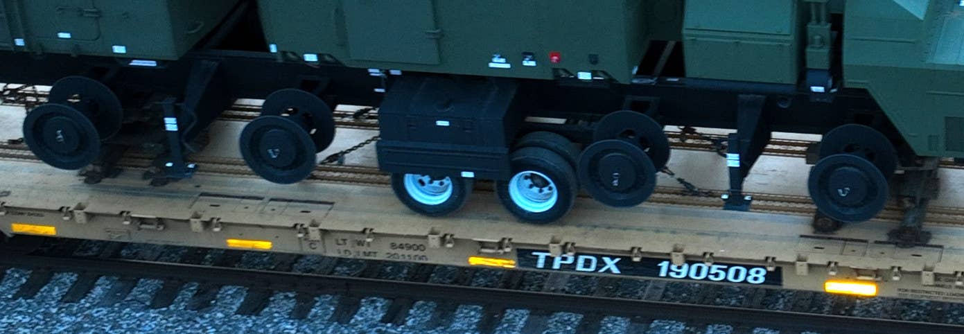 The Odd Case Of ‘Russian Air Defense Vehicles’ Showing Up On A Train In Ohio