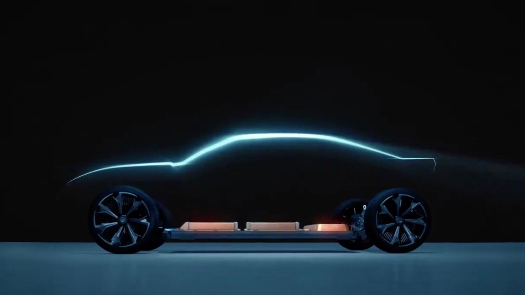 Possible electric Chevrolet Camaro in GM Ultium teaser video