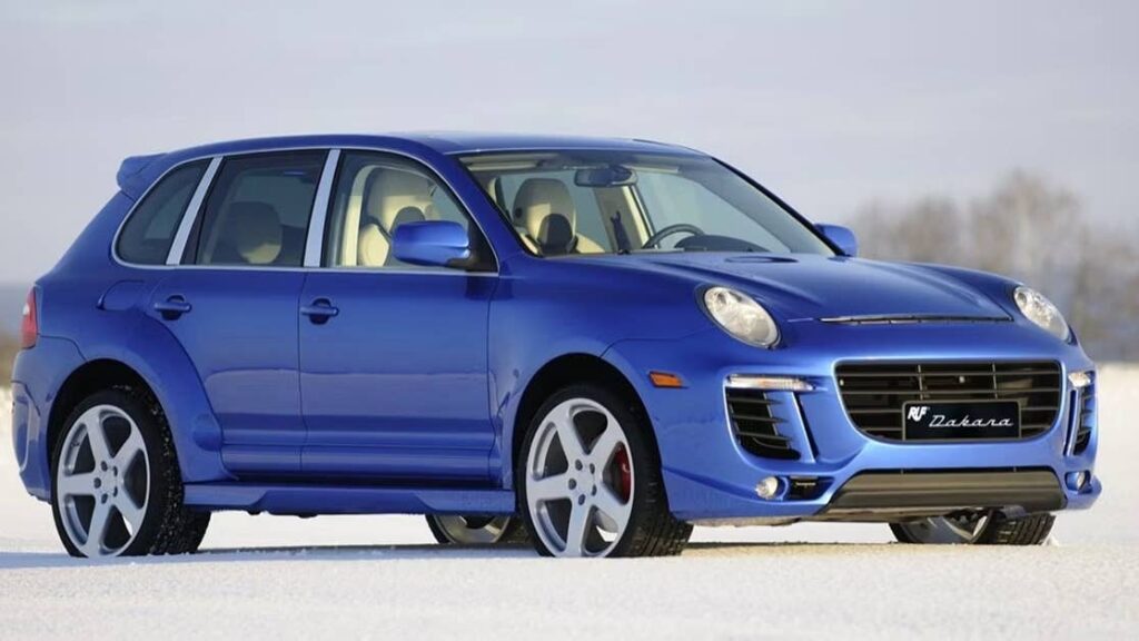 RUF Once Made a Bug-Eyed SUV Based on the Cayenne With 600 HP