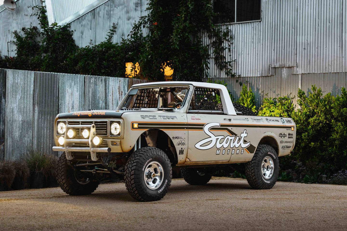 Reborn Scout Motors EV Brand Is Taking a 1976 International Harvester Desert Racing