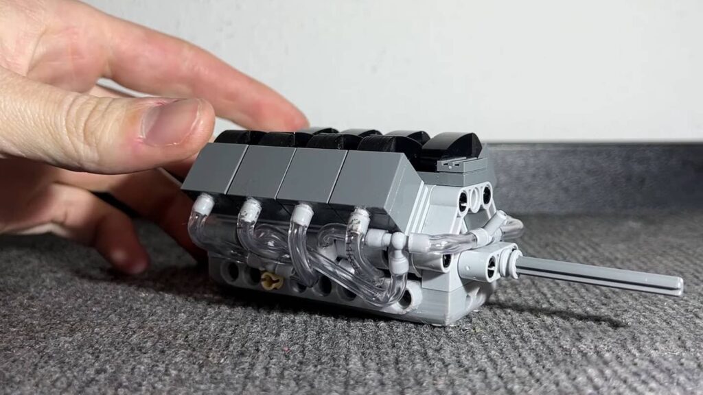 World’s Smallest Working Lego V8 Sounds Like the Real Thing