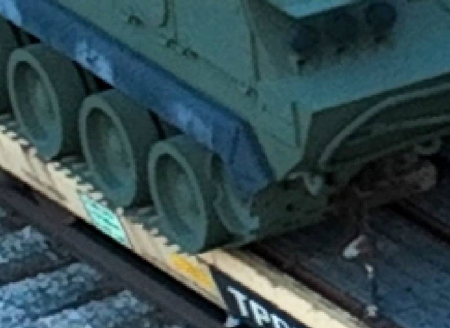 The Odd Case Of ‘Russian Air Defense Vehicles’ Showing Up On A Train In Ohio