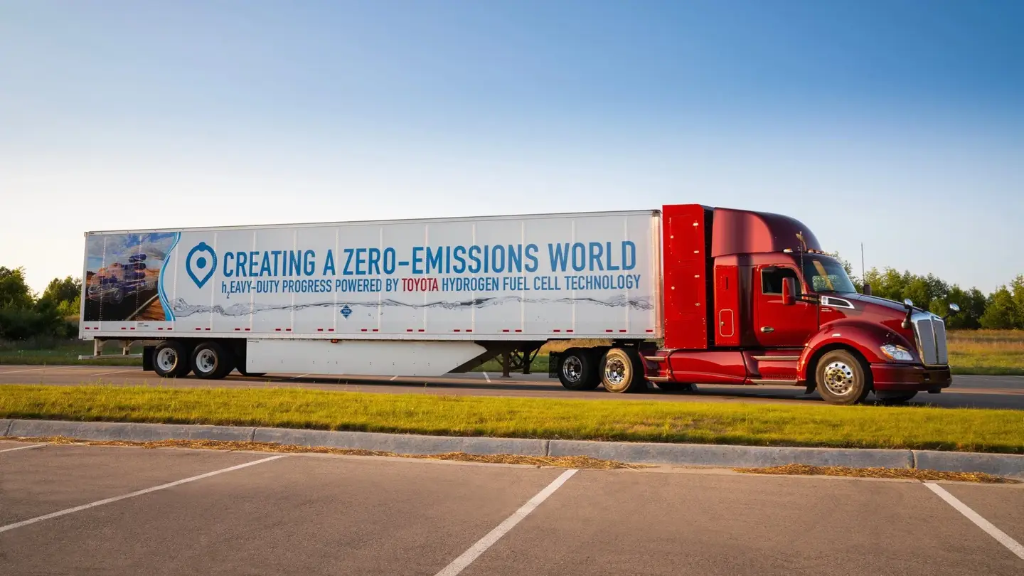 Toyota Gets OK From California to Sell Hydrogen-Electric Semi-Truck Powertrains