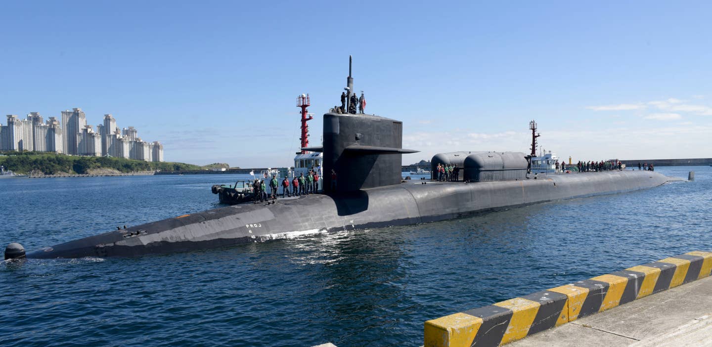 Ohio Ballistic Missile Submarine To Visit Korea For First Time In 40 Years: Reports