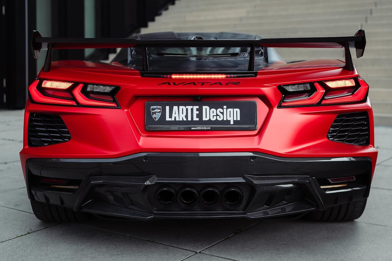 Chevy Corvette Stingray Gets A Touch Of Z06 Thanks To Larte Design