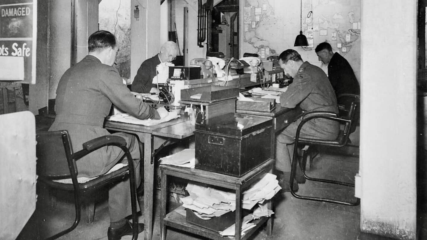 Churchill War Rooms, Map Room