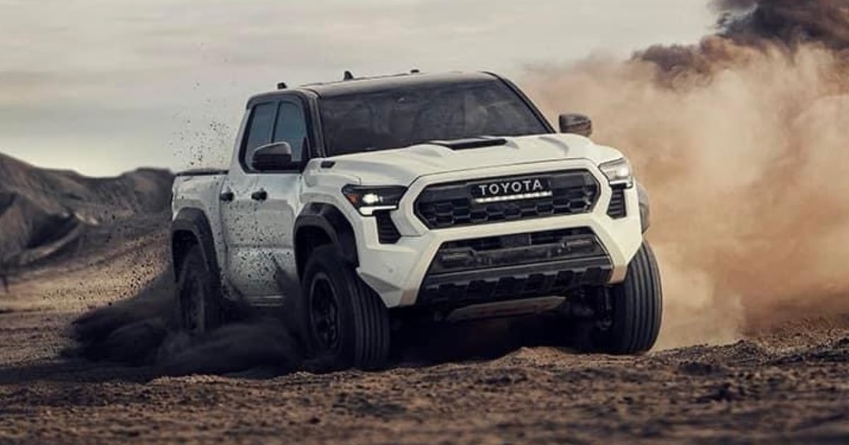 2024 Toyota Tacoma leaks on website for enthusiasts