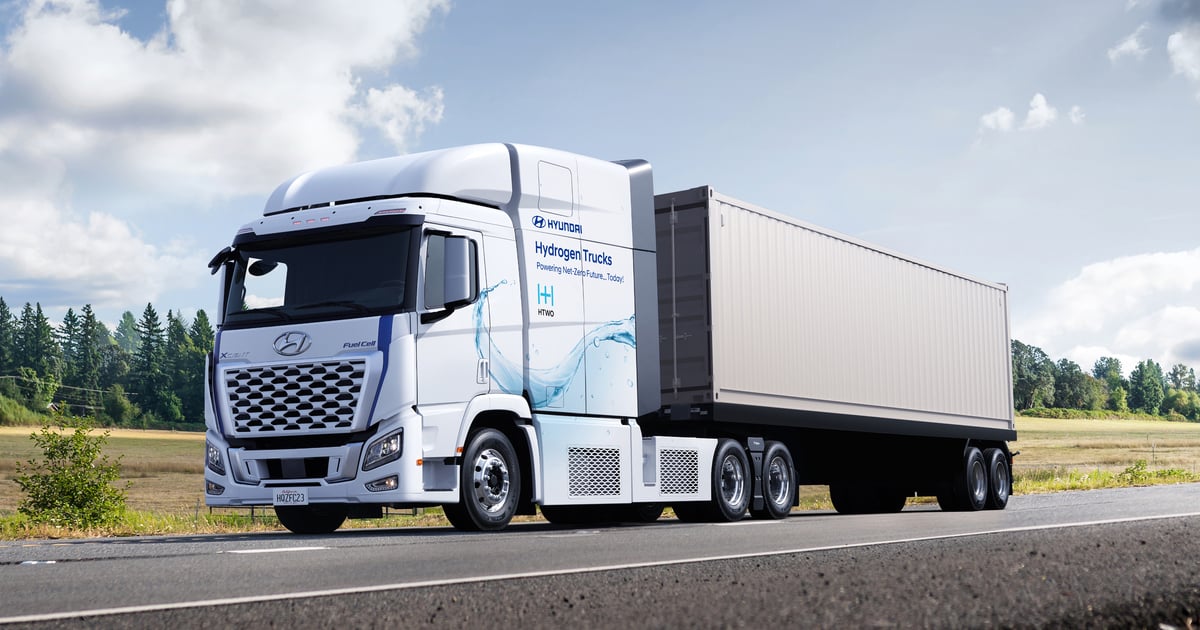 Hyundai launches U.S. hydrogen fuel cell truck strategy