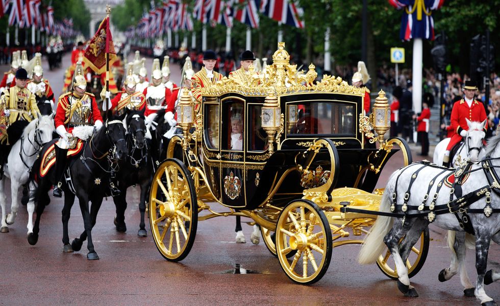 queen elizabeth ii attends the state opening of parliament