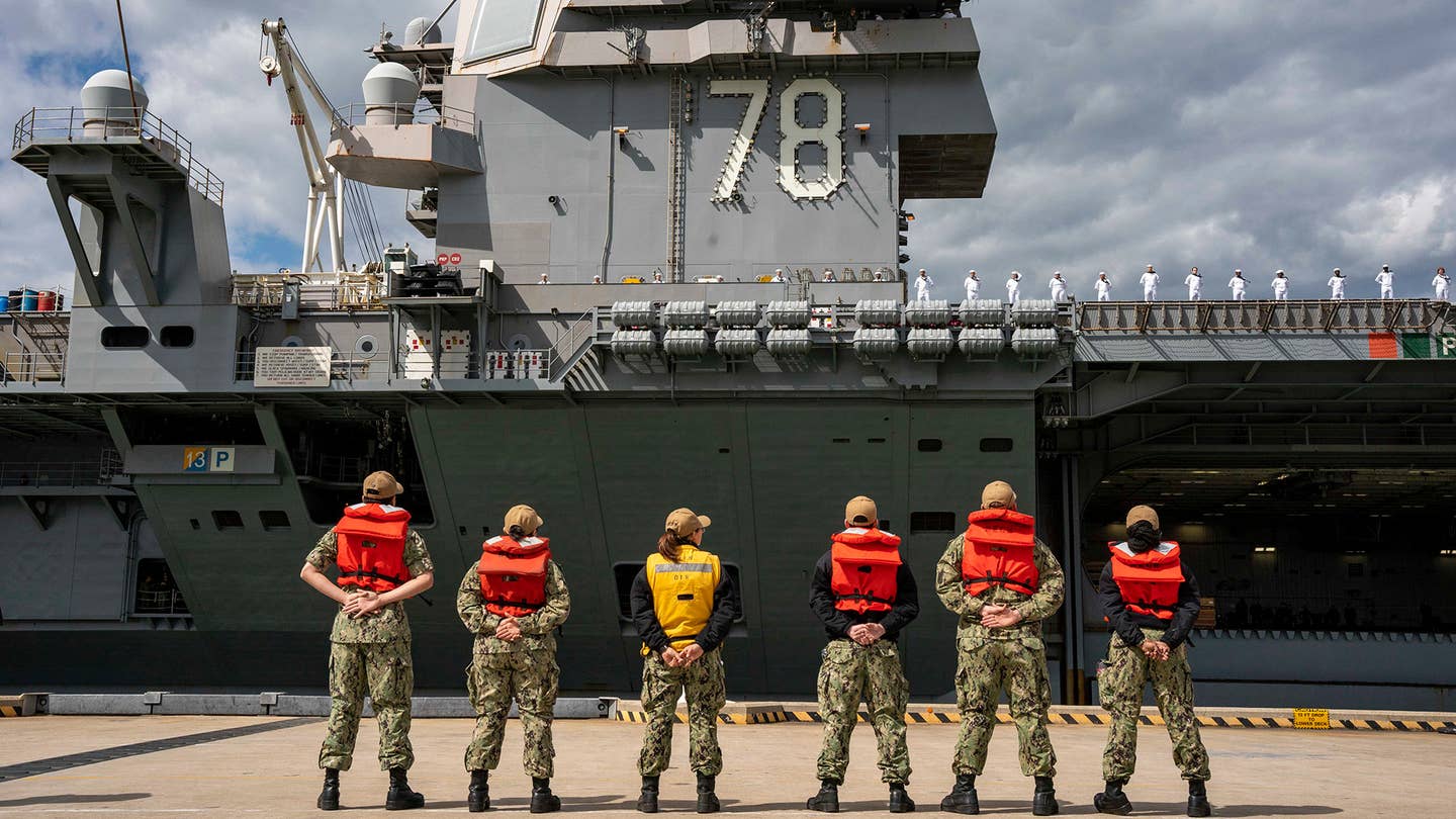 USS Gerald R. Ford Has Finally Set Sail On Its First Full Deployment