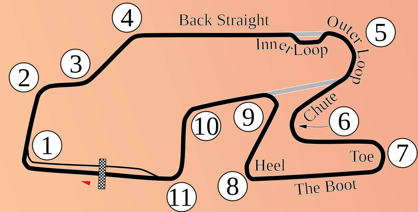 The long course at Watkins Glen