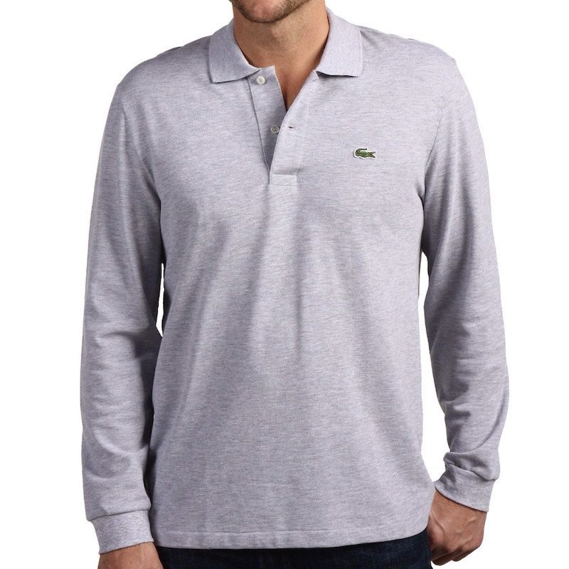 Classic Long Sleeve Pique Polo