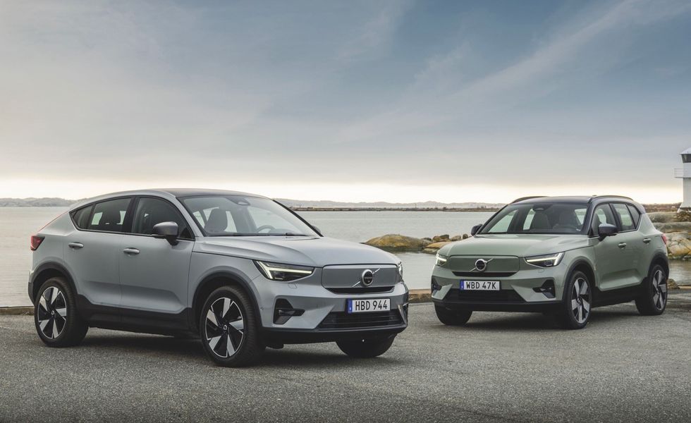 2024 volvo c40 and xc40 recharge