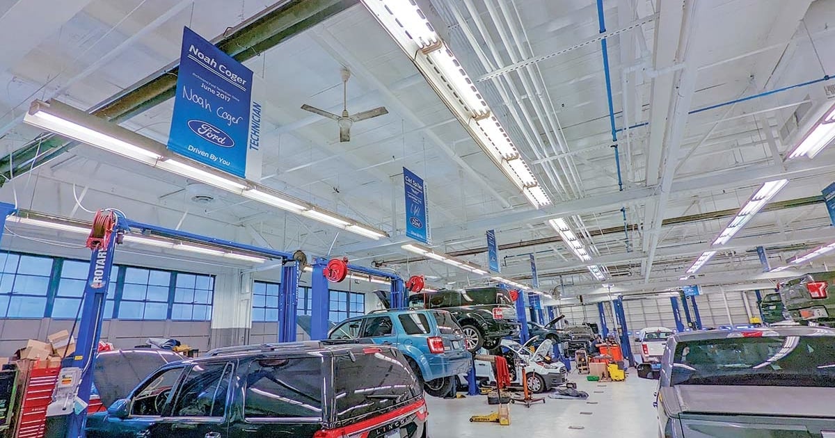 How a Ford dealership celebrates tech to instill pride