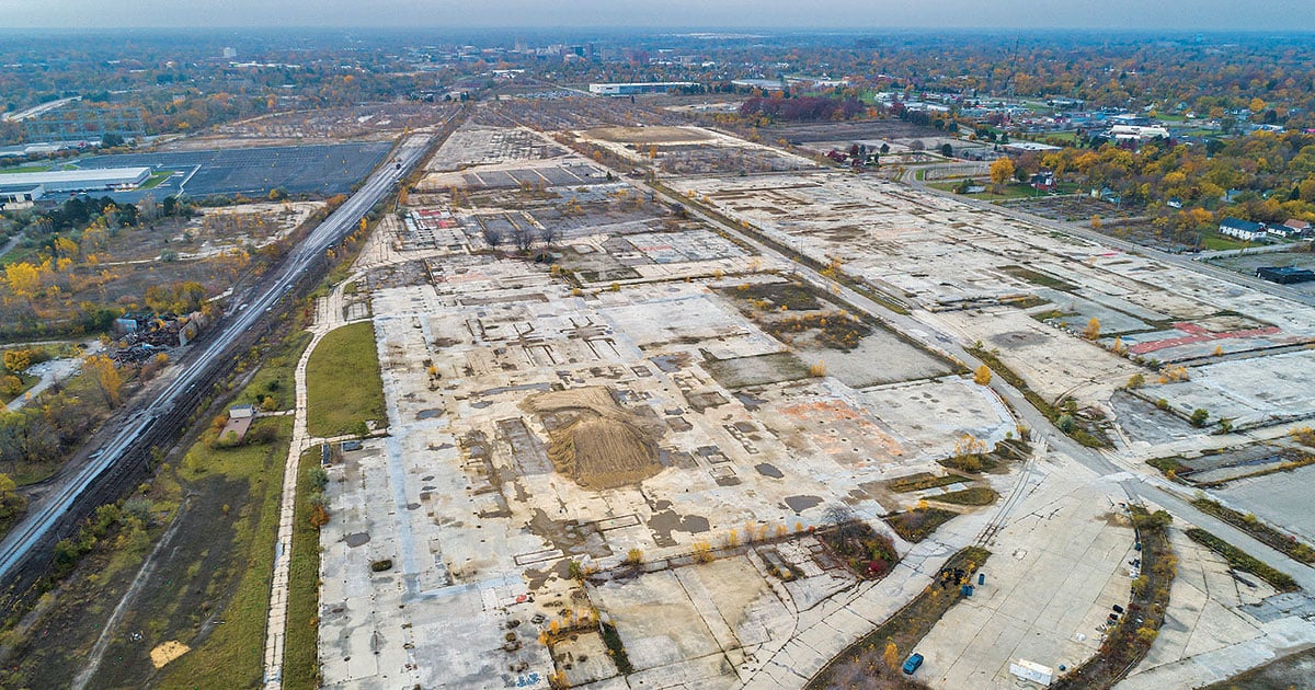 GM's old Buick City site is ready to rise again in Michigan