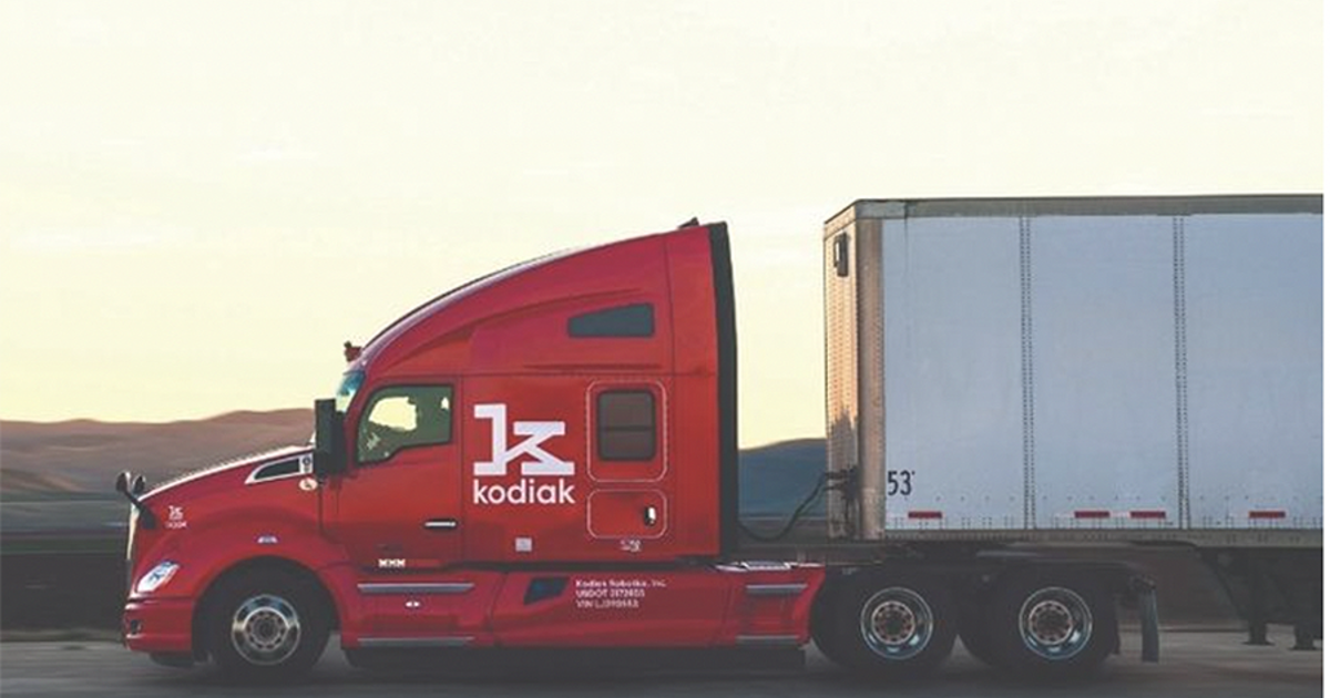 Kodiak Robotics intends to equip 800 trucks with self-driving systems in 2025