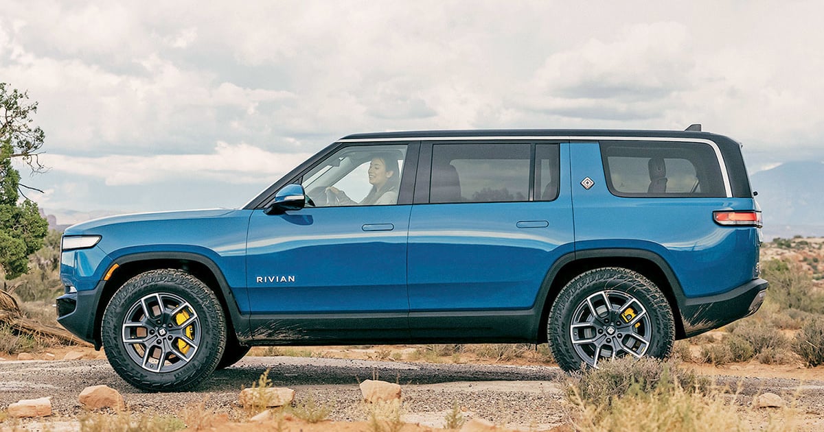 Rivian’s SUV production is outpacing pickup truck volume