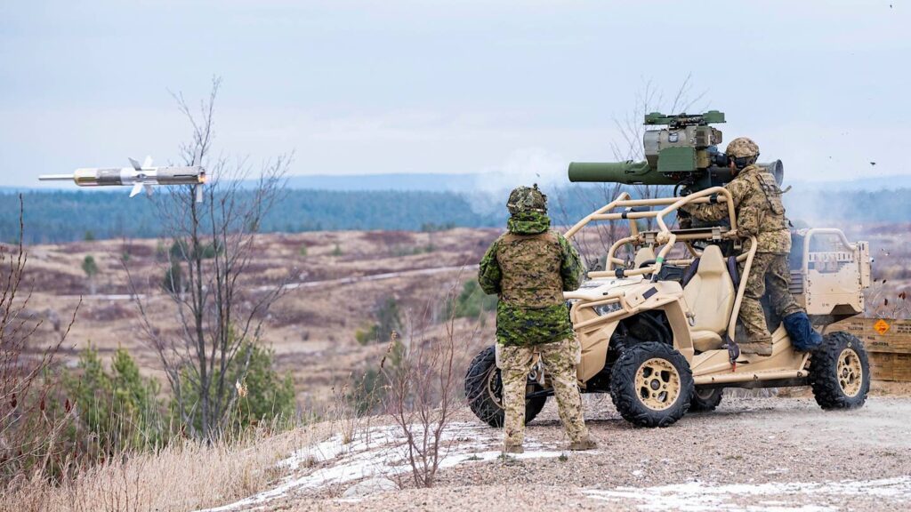 Canada Testing Big TOW Missile System On Little MRZR Buggies