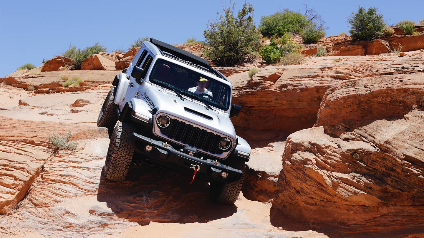 The 2024 Jeep Wrangler off-road