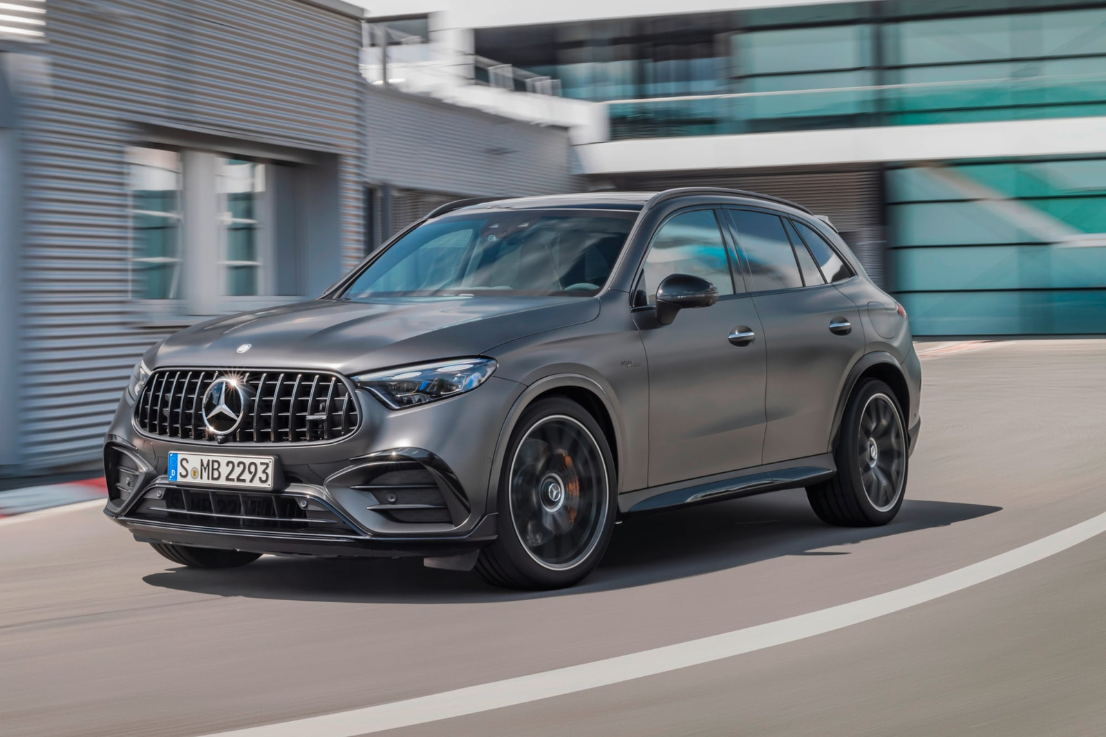 Mercedes-AMG GLC SUV Arrives With 671-HP Four-Cylinder Engine