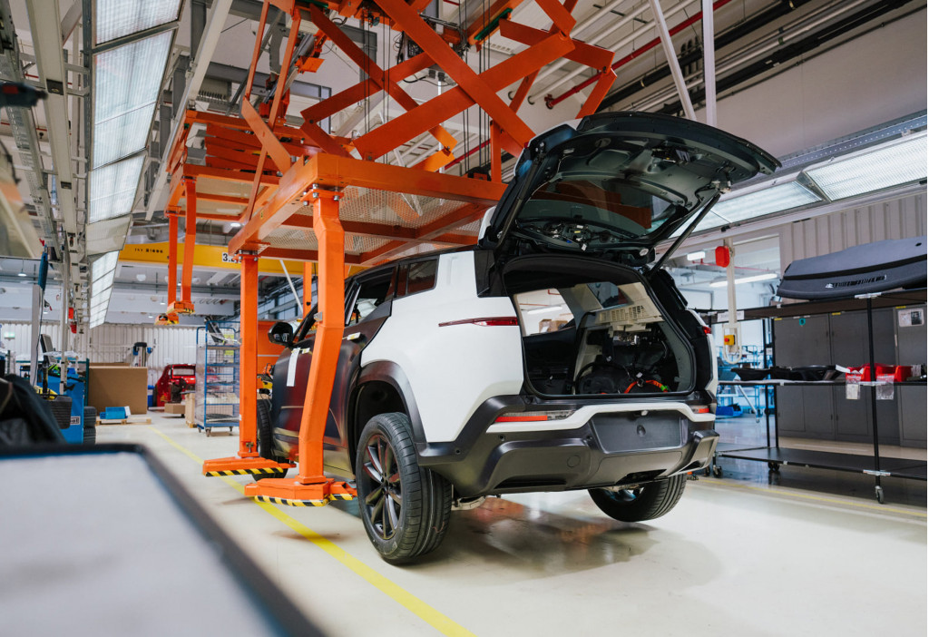 2023 Fisker Ocean pre-production at Magna Steyr plant in Graz, Austria