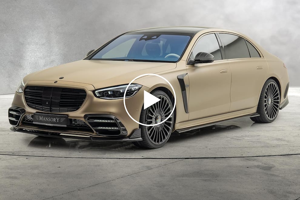 Mercedes-Benz S-Class In Kalahari Gold Doesn't Look That Bad