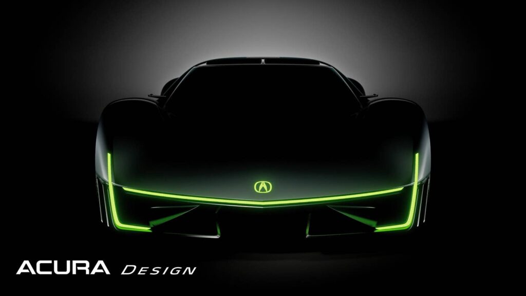 Acura Teases Electric Supercar: Is This the Third-Gen NSX?