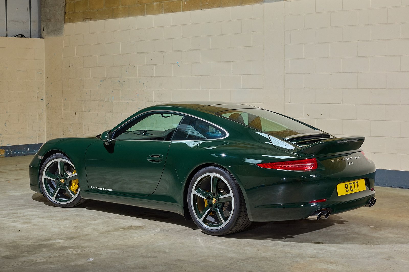 Super-Rare 2012 Porsche 911 Club Coupe Hits Auction Block In Scarce Family Green