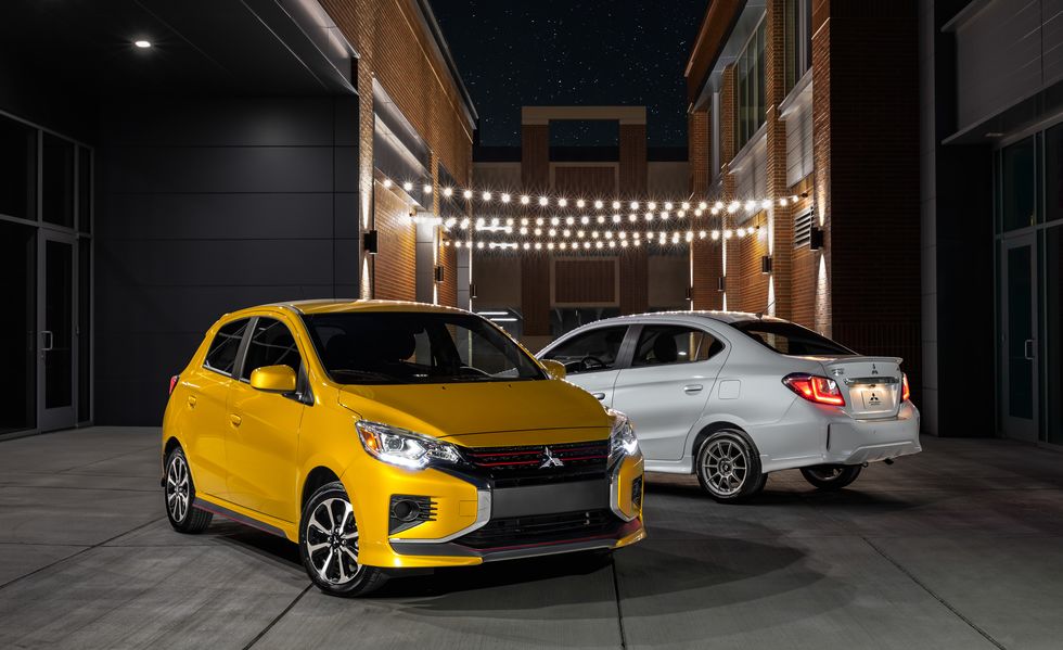 2021 mitsubishi mirage and mirage g4