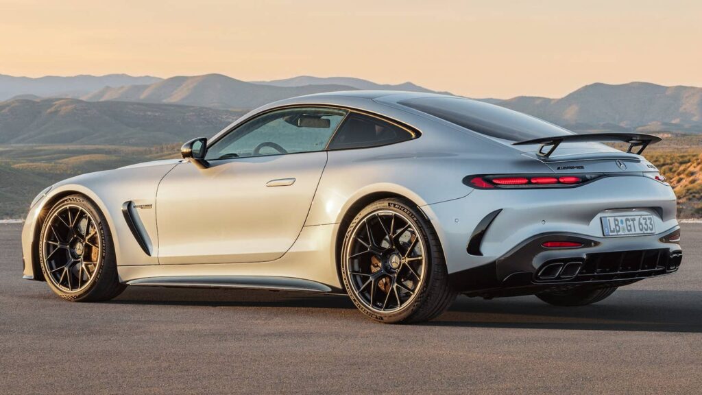 The 2024 Mercedes-AMG GT Has Up to 577 HP and an Onboard Racing Instructor