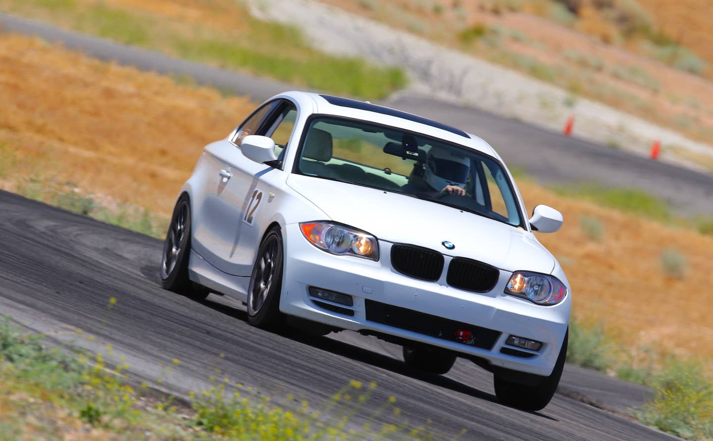 BMW 128i at Streets of Willow.