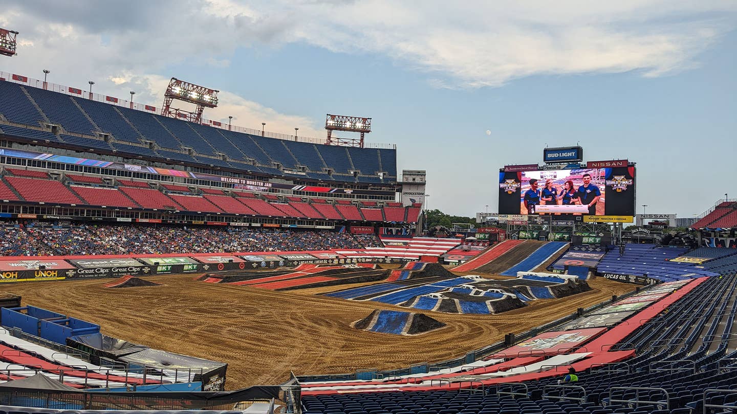 Monster jam Track Construction