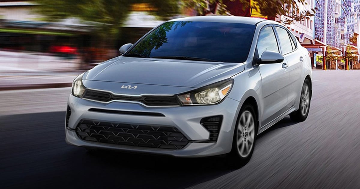 Kia discontinuing Rio subcompact sedan