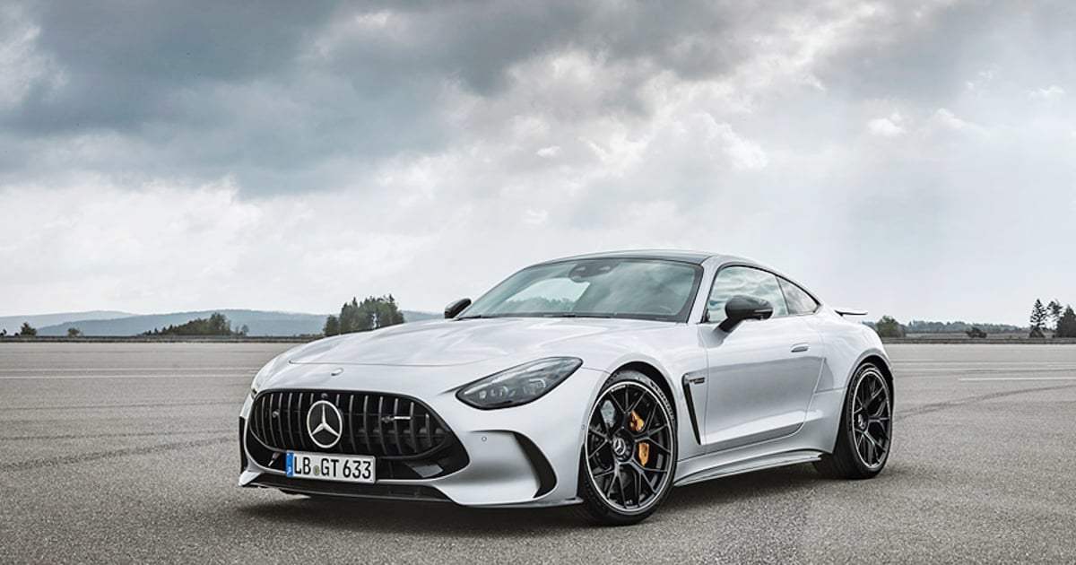 Redesigned Mercedes-AMG GT coupe wraps 2-seater fun in 4-seat package