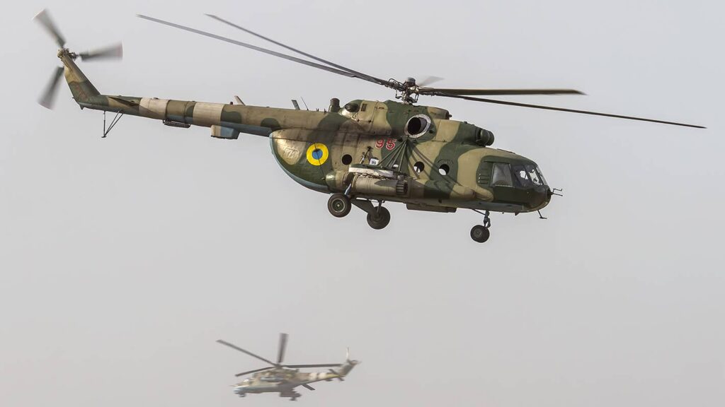 Two Ukrainian Mi-8 Helicopters Crash, Killing Six: Reports