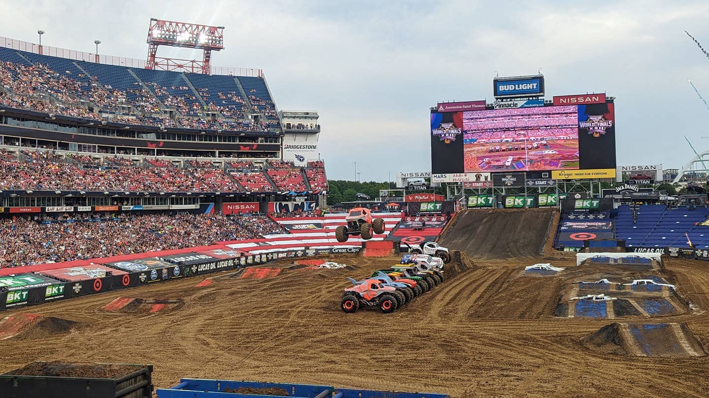 Monster Jam Long Jump 