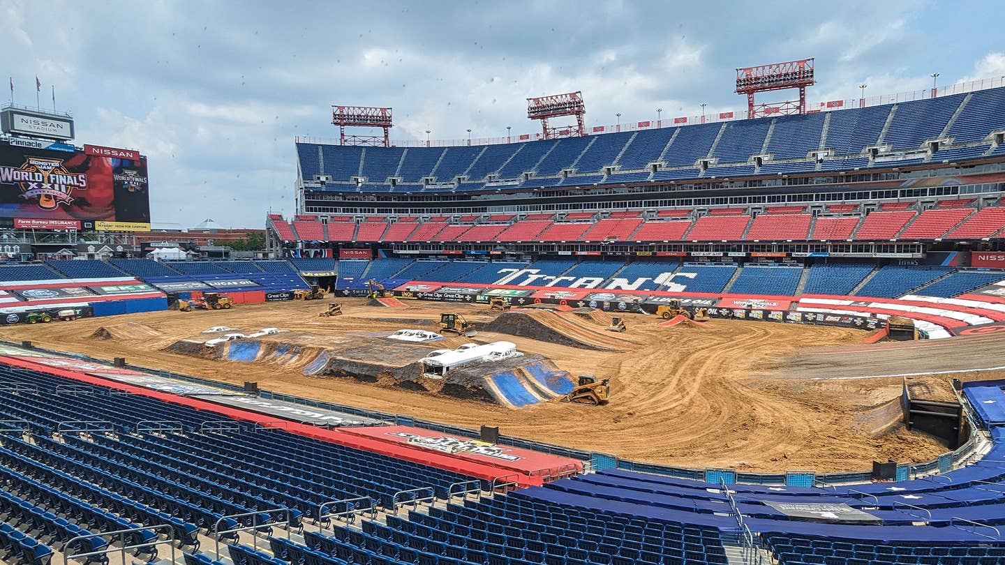 Monster jam Track Construction