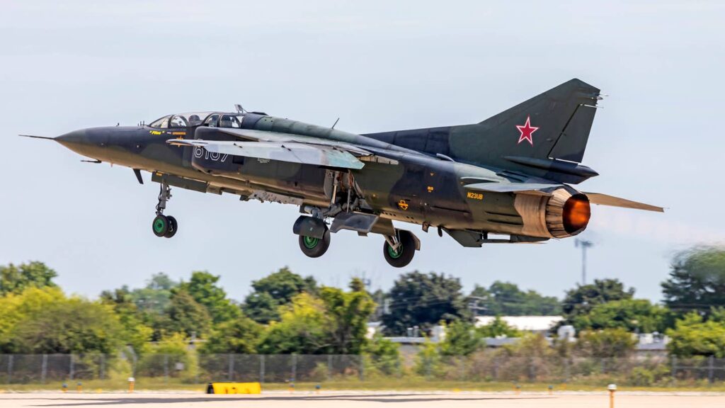 MiG-23 Flogger Crashes In Michigan (Updated)