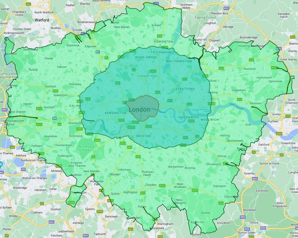 ULEZ zone expansion August 29 2023