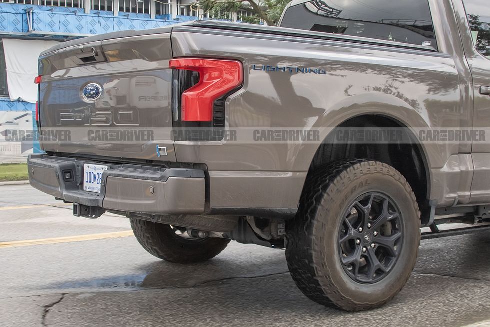 ford f150 lightning tremor rear shot