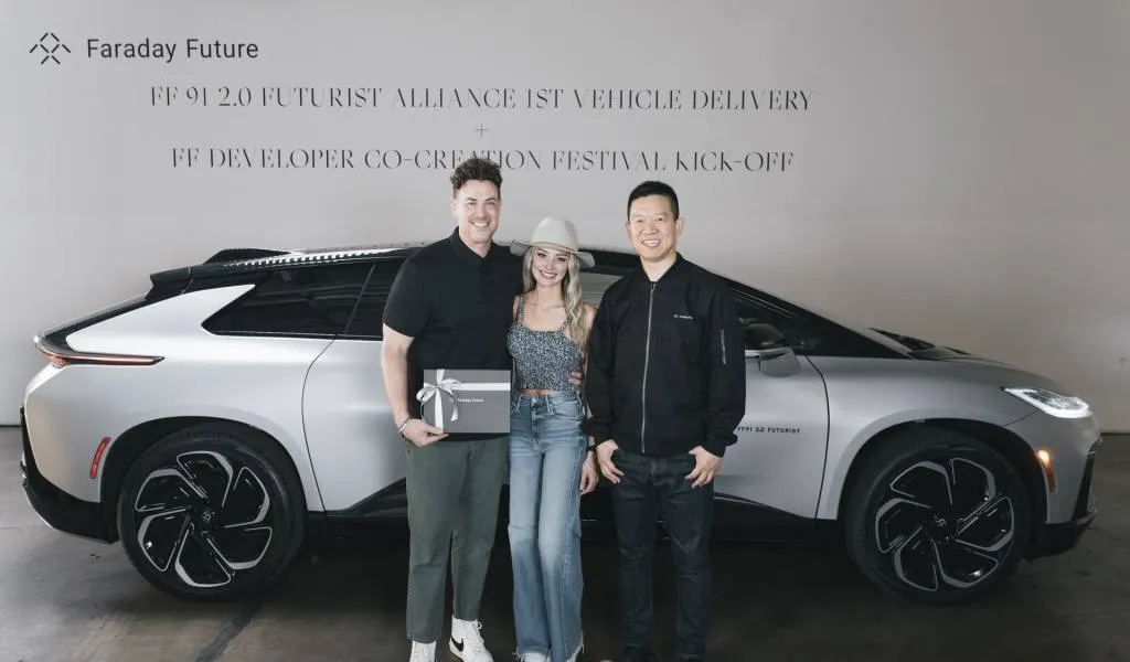 First Faraday Future FF91 customer car