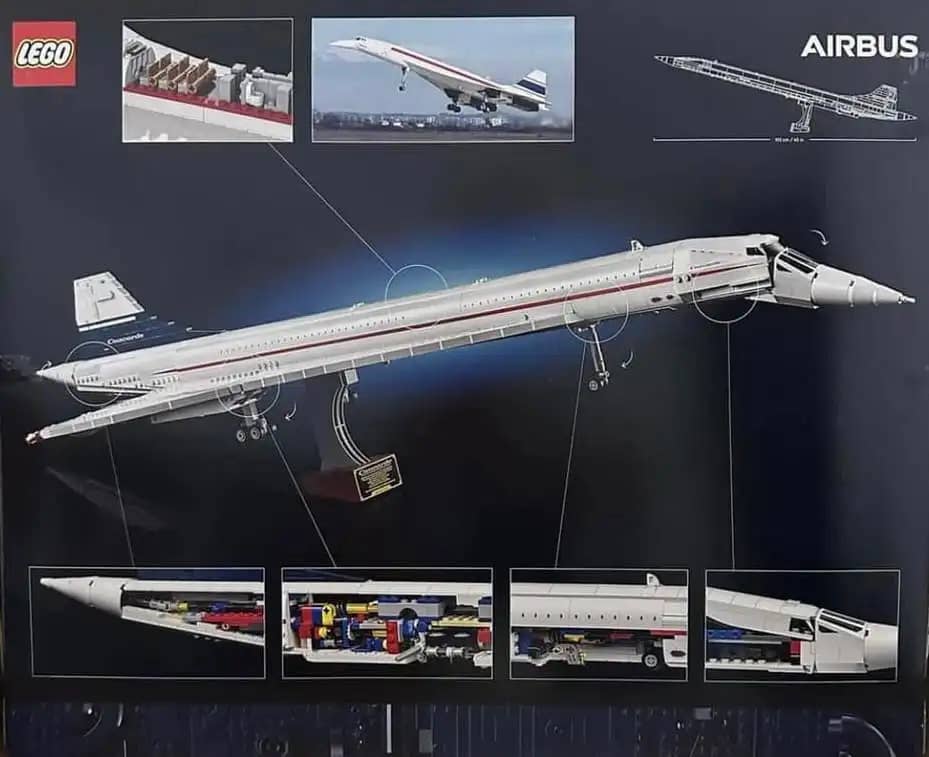 Lego Concorde leaked set. <em>9to5toys</em>